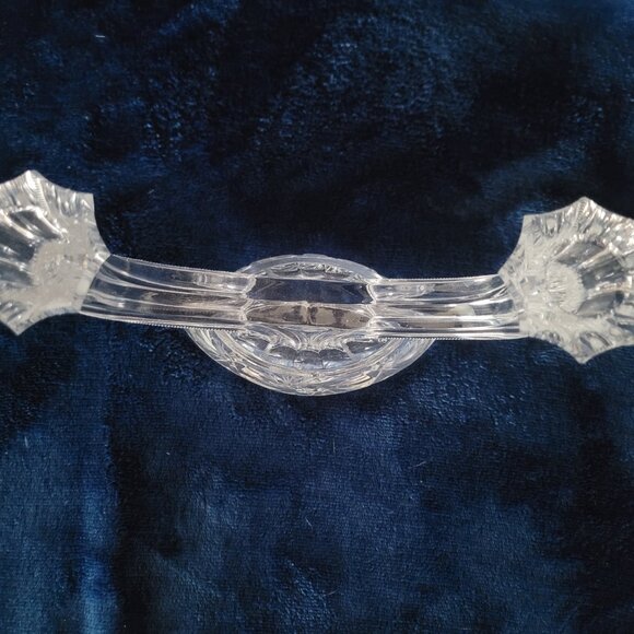 Vintage Crystal Candle Holder - Picture 4 of 7